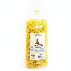German Egg Noodle Spirals Wheat Semolina FUSILLI 1.1lb | 500g (pack of 3)