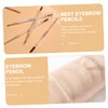 Baluue 5pcs Eyebrow Makeup Pencils Hair Double Bun Eyebrow Pencil