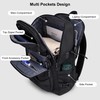 PIJUSHI Travel Backpack for Women Men Flight Aprroved Carry on