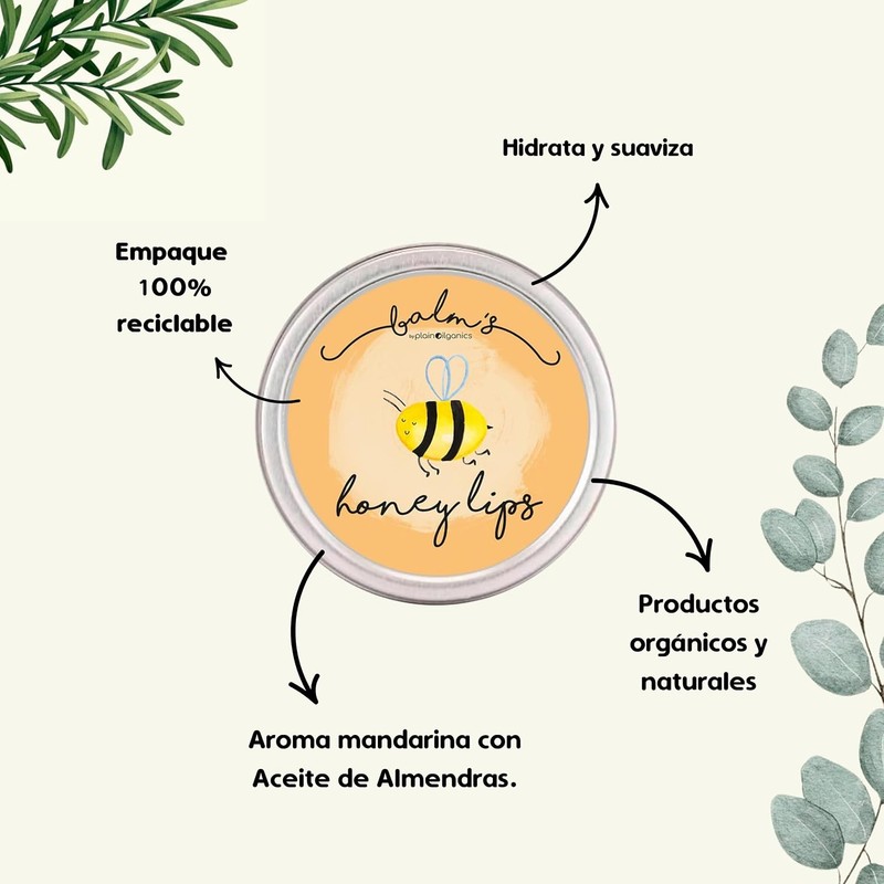 Balm's Honey Lips Kit 4 10g - Balsamo Labios Hidratante