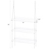 Sumerflos 3-Tier Acrylic Window Boxes Plant Shelves for Windows, Acrylic