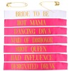 Fvomye 7 Pieces Bachelorette Party Sashes Bride to Be Sash