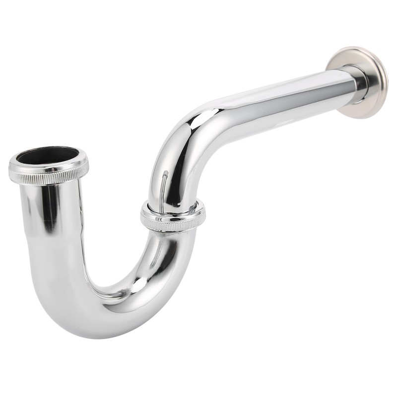 Sink Siphon Trap Waste Drain Valve Kit Washbasin Syphon Draining