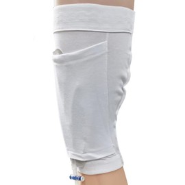 Catheter Leg Bag Holder Catheter Leg Strap Urinary Drainage Tube Holder Catheter Stabilization Device Anti Slip Anti Irritation Catheter Holder (XL)