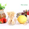Bamboo Small Appetizer Cocktail Picks, Disposable Food/Fruit Picks for Party/Baby