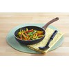 IMUSA USA Woodlook 8" Black Stone Fry Pan Handle and