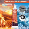 Ganbaro® 482°F High Temp Silicone Sealant, High Temperature Adhesive, Heat