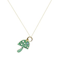 Stocking Stuffers Holiday Outfits for Women 2024 Mushroom Necklace Creative Oil Drip Mushroom Pendant Necklace Sister Necklaces Friendship Necklace Boho Choker Necklace Cute Jewelry for Women Green