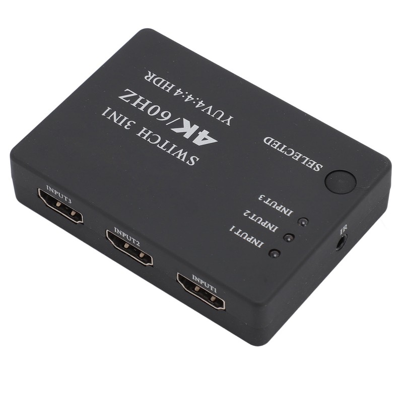 3 in 1 Out HD Multimedia Interface Switch 4K 60HZ