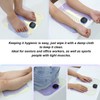 Foot Massager Mat Anti Fatigue Portable Foldable Remote Control 10