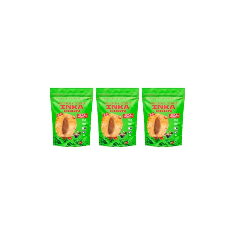 Inka Corn Giant Corn Chile Picante Doy Pack, 4 Ounce