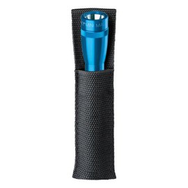 Maglite Mini Incandescent 2-Cell AA Flashlight with Holster, Blue