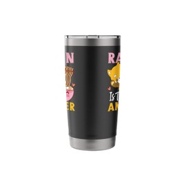 Ramen Noodle Bowl Love Japanese Kawaii Corgi Ramen Is The Stainless Steel Insulated Tumbler