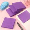 Lined Sticky Notes 3x3 Sticky Notes with Lines Self-Stick Notes