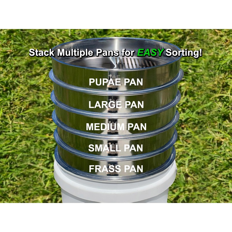 MFS' D-11 Lightning Sifter Large Mealworm Sifting Pan (2nd Gen)