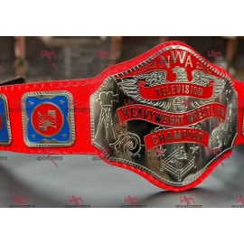 Unbranded NWA TELEVISION HEAVYWEIGHT WRESTLING CHAMPIONSHIP REPLICA TITLE BELT ADULT SIZE