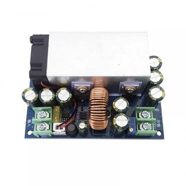 DC-DC Boost Converter, High Performance 300W DC 12V19V24V to 36V48V60V Adjustable Voltage Converter Step-Up Converter with Fan