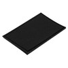 sourcing map Solid Black Flag Patch Flags Embroidered Patches Blank