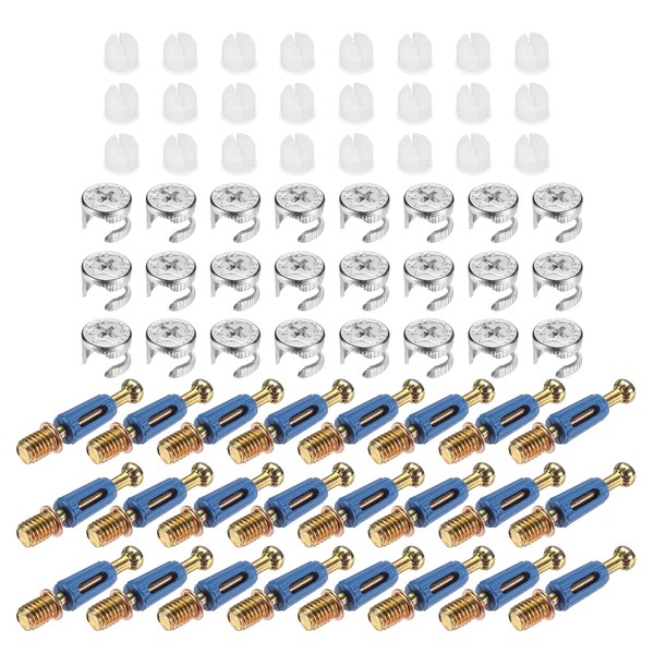 sourcing map 45 Sets Cam Locks for Furniture, 35mm Cam
