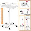 Salon Tray, Salon Rolling Tray with Adjustable Height, Salon Tray