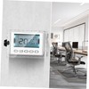 KONTONTY Lockable Thermostat Clear Acrylic Wall Mounted Thermostat Guard with