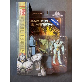 McFarlane Toys Pacific Rim STRIKER EUREKA JAEGER MARK 5 4” Figure & Comic Book McFarlane NEW