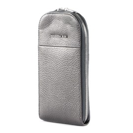 Mandarina Duck Women's Mellow Lux Vertical Holder, Graphite, graphitegray