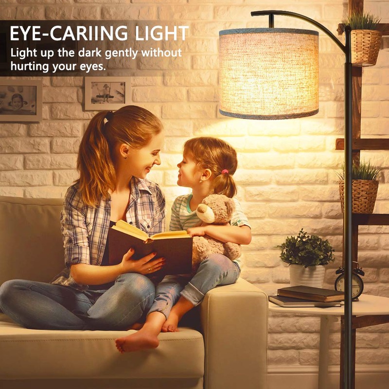 ROTTOGOON Floor Lamp for Living Room with 3 Color Temperatures