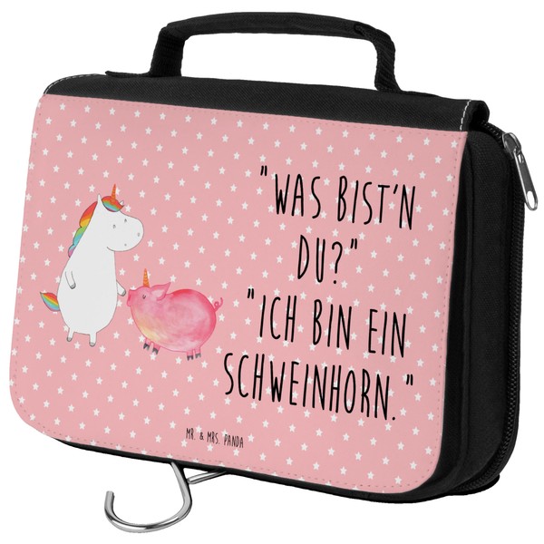 Mr. & Mrs. Panda Toiletry Bag Unicorn + Pig Horn,