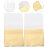 VILLFUL 200sheets Decorative Gold Foil Sheets for Crafts Imitation Gold