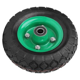Inflatable Tire, Wear-Resistant 6in Wheel Tire Industrial Grade 250kg 36psi for Tool Carts, Joint bearing