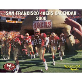 2000 San Francisco 49ers Team Calendar