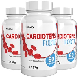 Cardiotens Forte - 180 Kapseln (3 x 60 Kapseln), 3er Pack