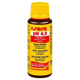 sera 8916 Prüflösung pH 4,0 (25 °C). For Ukulele and Check pH Measuring Devices and pH Controller