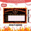 Tkifoda 25 Pcs Chili Cook Off Scorecard, Score Sheets, Score