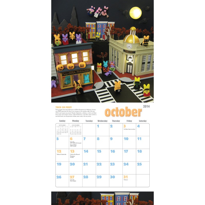 The Peeps Show 2014 Calendar