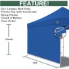 Eurmax USA 10FT Instant Canopy SunWall Pop Up Canopy Wall