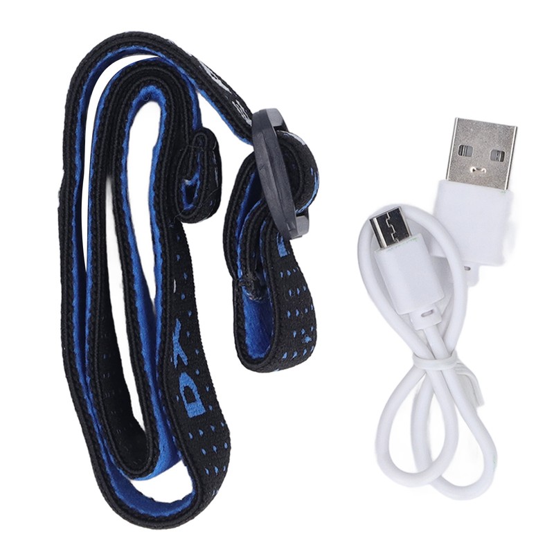 Smart Induction LED Clip On Cap Light USB Rechargeable Headlamp