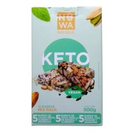 Barra proteica Nuwa Keto sin TACC 35 g pack x 15                                                                                                      