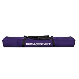 PowerNet Baseball Softball Net Replacement Bag ONLY | Fits 7x7 Practice Net Systems | Heavy Duty Canvas | Team Colors | Industrial Strength Zipper | Dual Shoulder Straps (Purple)