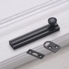 Slide Surface Door Bolt, Heavy Duty Solid Brass Concealed Surface