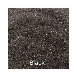 ACTIVA Decorative Colored Sand - 25 Lb. - Deep Black, 10" L x 5" W x 10" H