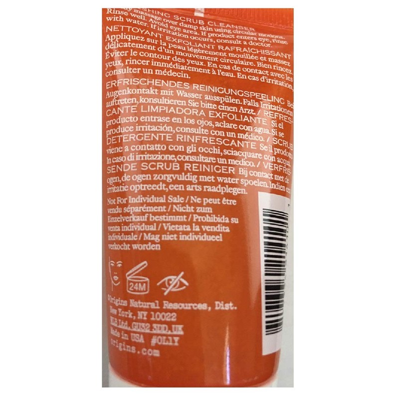 Origins GinZing Refreshing Scrub Cleanser 1 fl.oz./30ml