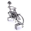 STEEMO Screwman Motorcycle Biker Key Holder 5 Key Hooks Silver