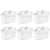 6 Pack of Water Filter Cartridges -Filter Cartridges Compatible with