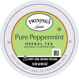 Twinings of London Pure Peppermint Tea K-Cups for Keurig®, 24 Count