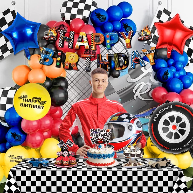 Race Themed Party Decorations