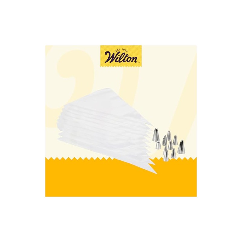Wilton 2104-1367 20-Piece Buttercream Basics Decorating Set