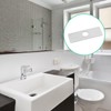 QUARKZMAN Kitchen Sink Splash Guard Leather Tap Suction Mat Splash