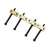 Guyker Bass Bridge Saddles, String Pitch 19mm Brass Compensated Saddles